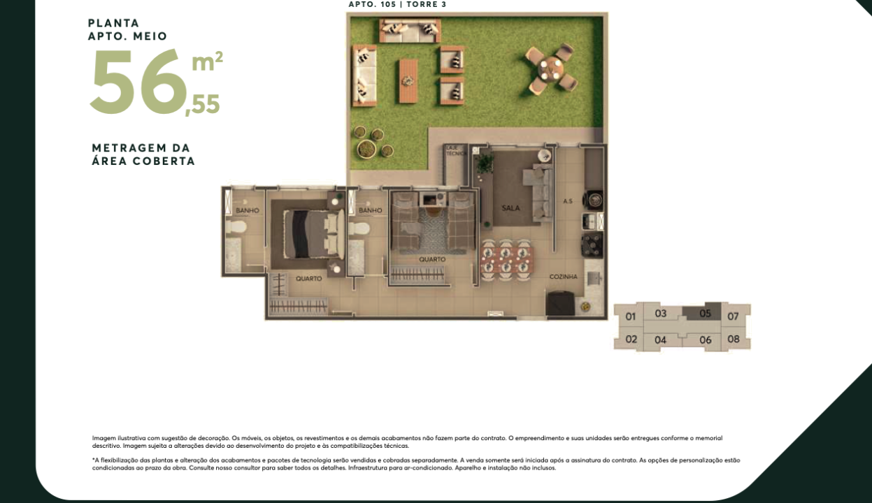 SENSIA LA VIE - APARTAMENTOS 41,91 m2 OU 59,43 m2