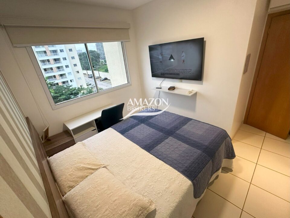 LIFE PONTA NEGRA - APARTAMENTO MOBILIADO 65 m2 - DISPONÍVEL PARA LOCAÇÃO