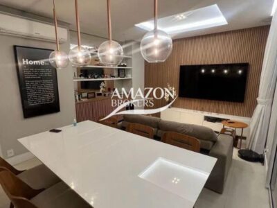 RESERVA INGLESA – LONDON CONDOMÍNIO, PONTA NEGRA - APARTAMENTO MOBILIADO 134 m2 - DISPONÍVEL PARA VENDA