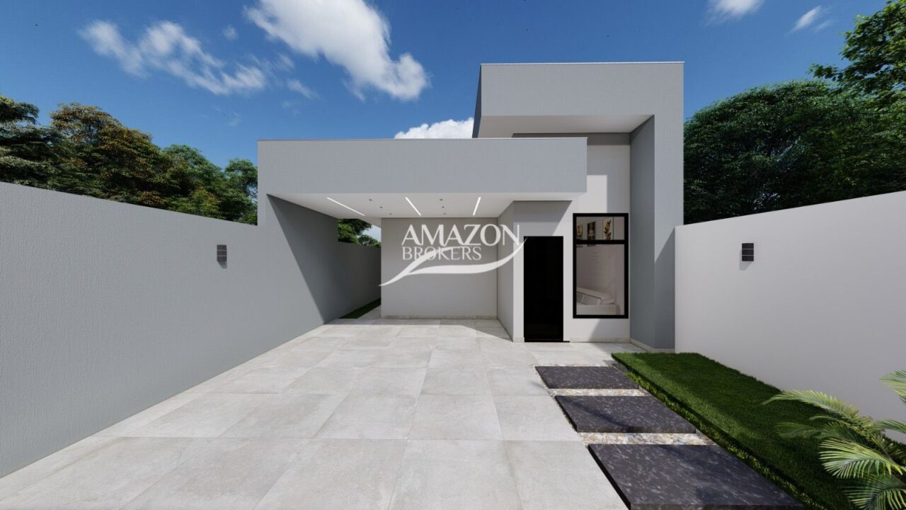 NOVO ALEIXO – CASA TÉRREA 105 m2 – DISPONÍVEL PARA VENDA