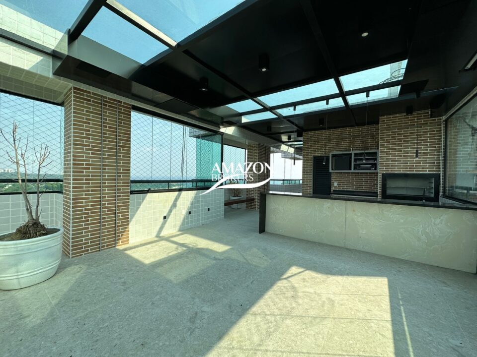 PIAZZA DELL'ACQUA CONDOMÍNIO, PONTA NEGRA – COBERTURA DUPLEX 380 m2 – DISPONÍVEL PARA VENDA