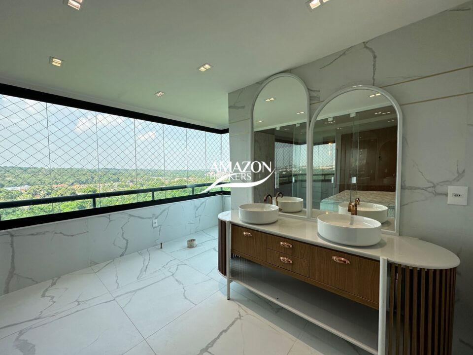 PIAZZA DELL'ACQUA CONDOMÍNIO, PONTA NEGRA – COBERTURA DUPLEX 380 m2 – DISPONÍVEL PARA VENDA