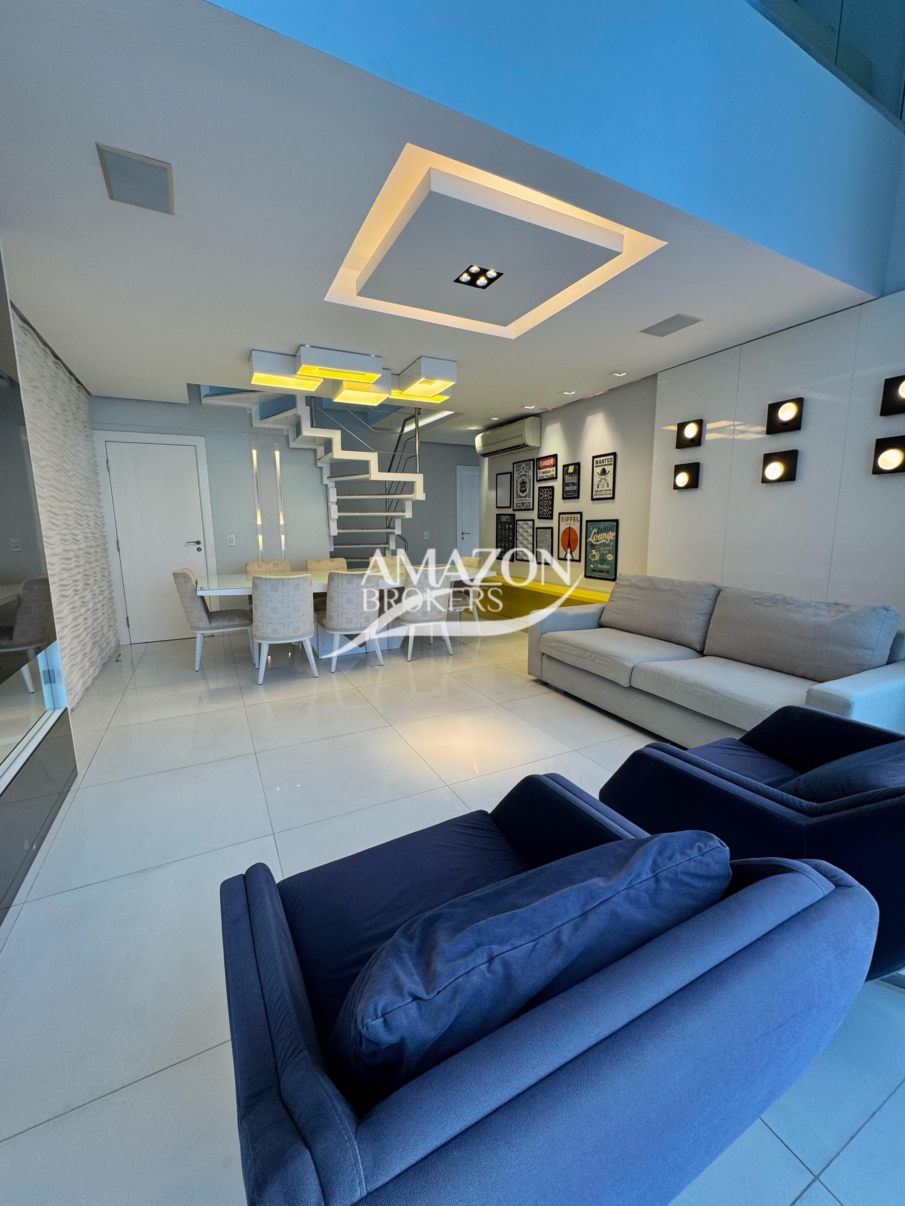 ILHA BELLA CONDOMINIUM CLUB, PONTA NEGRA – COBERTURA DUPLEX MOBILIADA 271 m2 – DISPONÍVEL PARA VENDA
