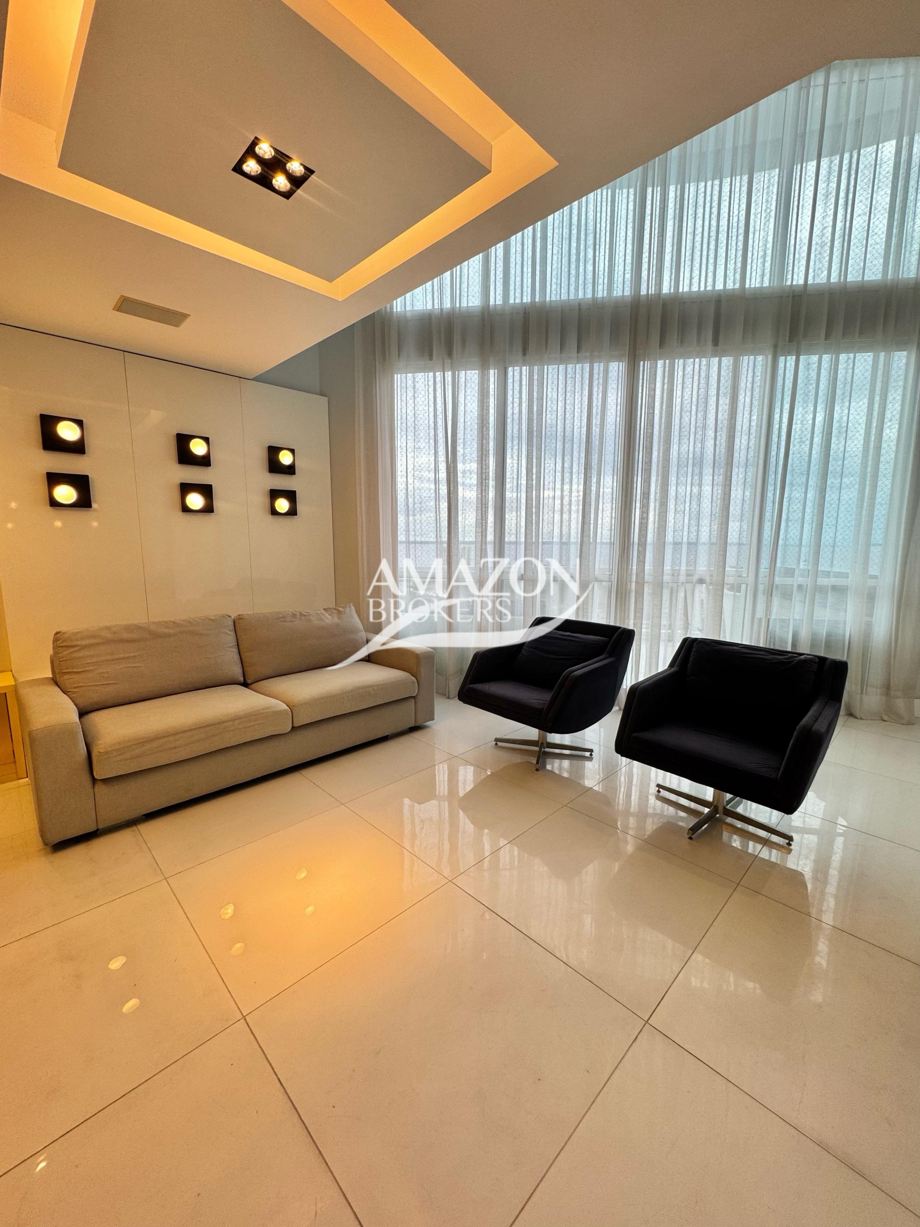 ILHA BELLA CONDOMINIUM CLUB, PONTA NEGRA – COBERTURA DUPLEX MOBILIADA 271 m2 – DISPONÍVEL PARA VENDA