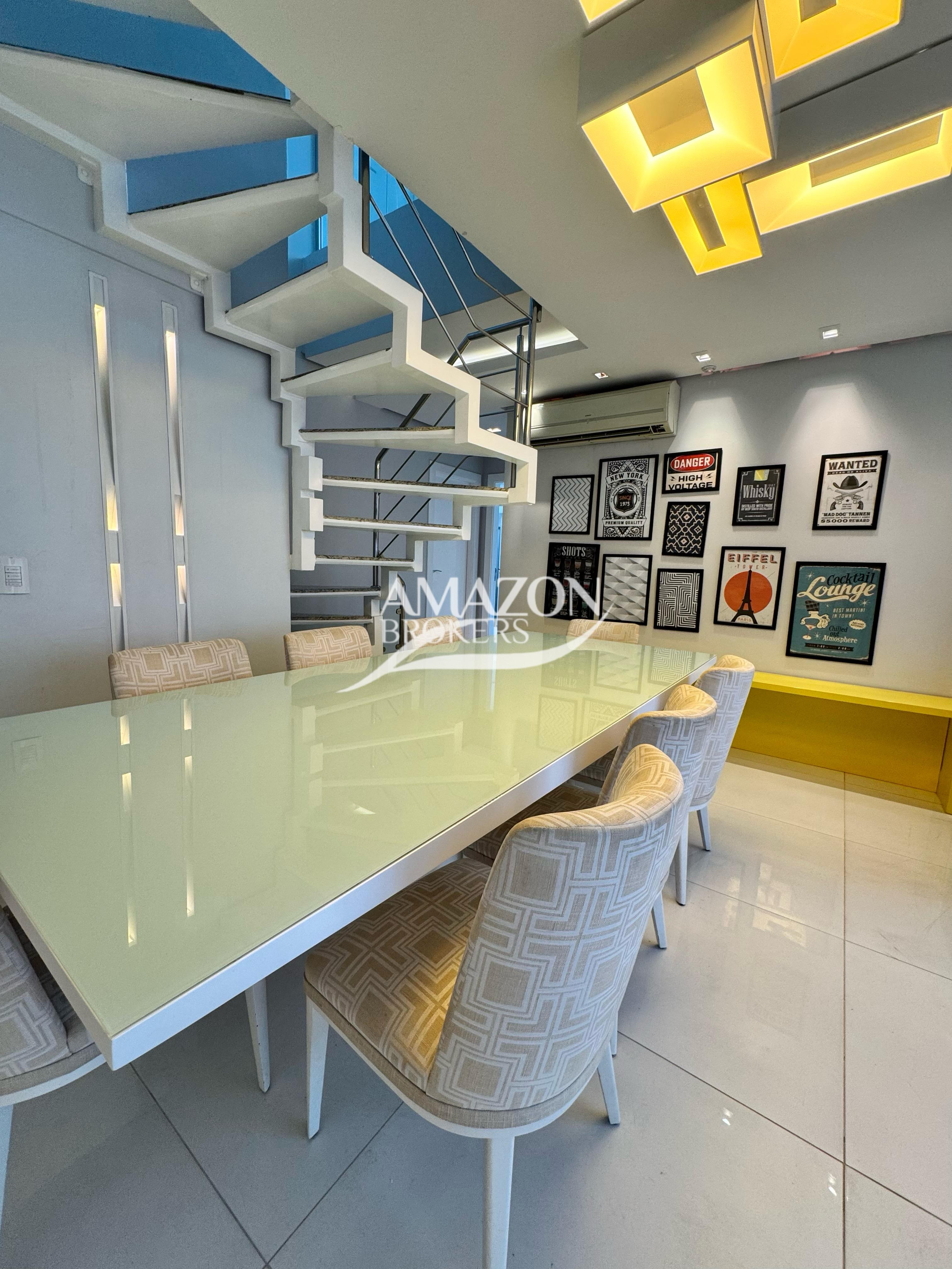 ILHA BELLA CONDOMINIUM CLUB, PONTA NEGRA – COBERTURA DUPLEX MOBILIADA 271 m2 – DISPONÍVEL PARA VENDA