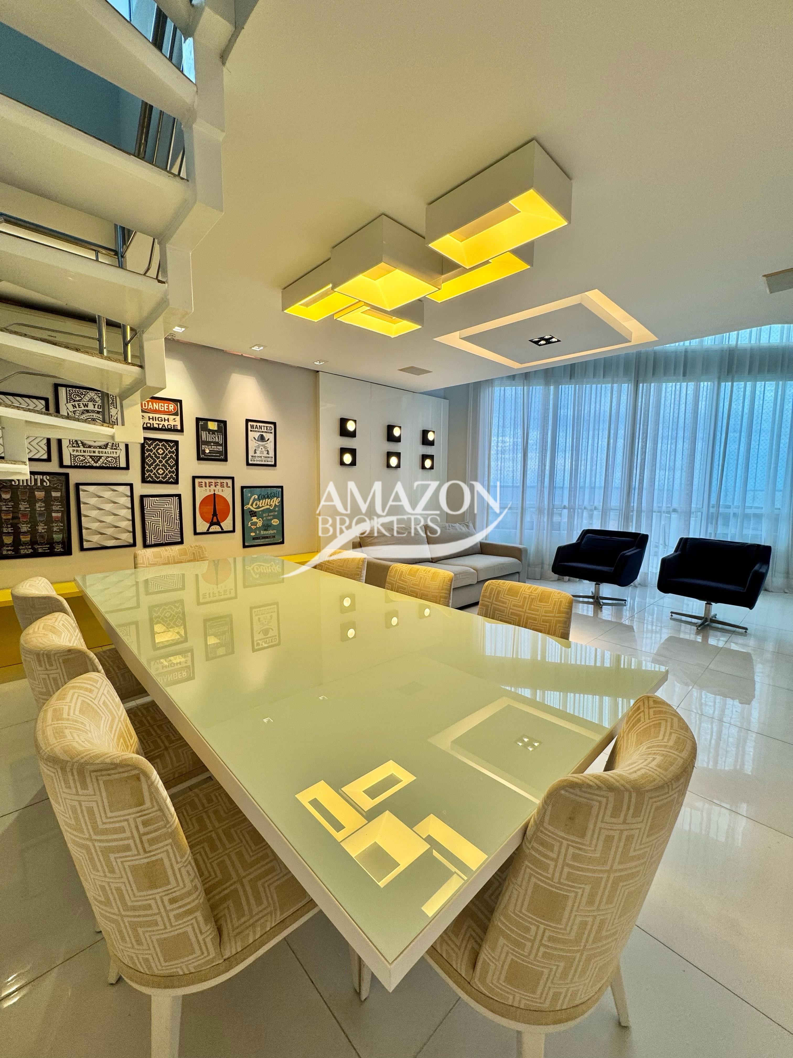 ILHA BELLA CONDOMINIUM CLUB, PONTA NEGRA – COBERTURA DUPLEX MOBILIADA 271 m2 – DISPONÍVEL PARA VENDA