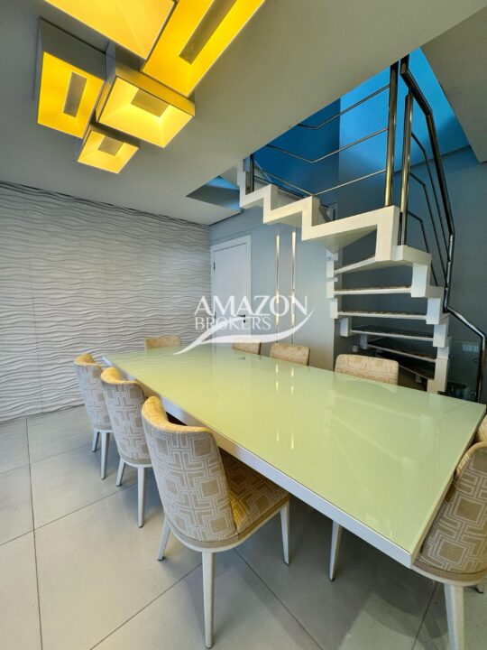 ILHA BELLA CONDOMINIUM CLUB, PONTA NEGRA – COBERTURA DUPLEX MOBILIADA 271 m2 – DISPONÍVEL PARA VENDA