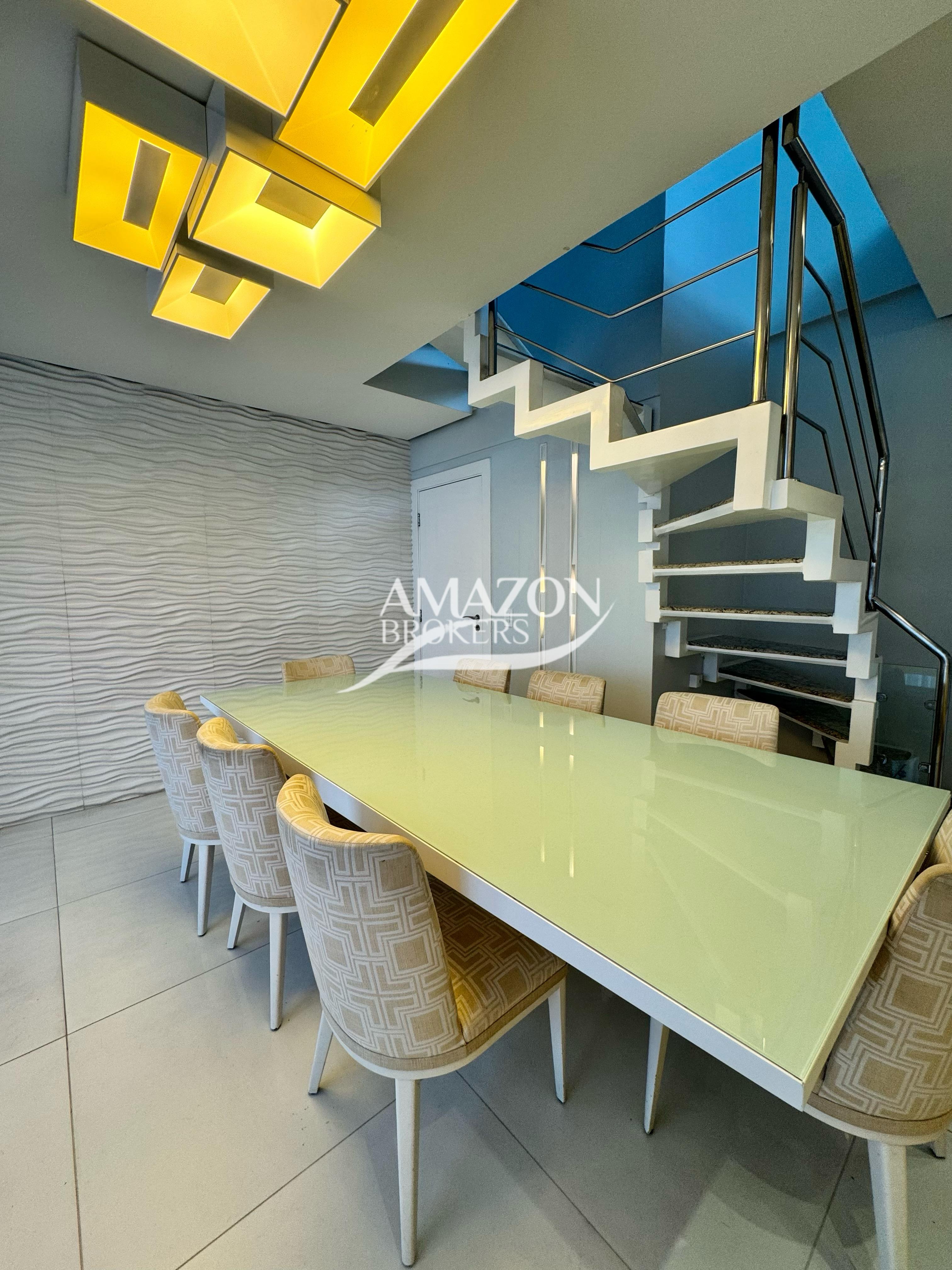 ILHA BELLA CONDOMINIUM CLUB, PONTA NEGRA – COBERTURA DUPLEX MOBILIADA 271 m2 – DISPONÍVEL PARA LOCAÇÃO