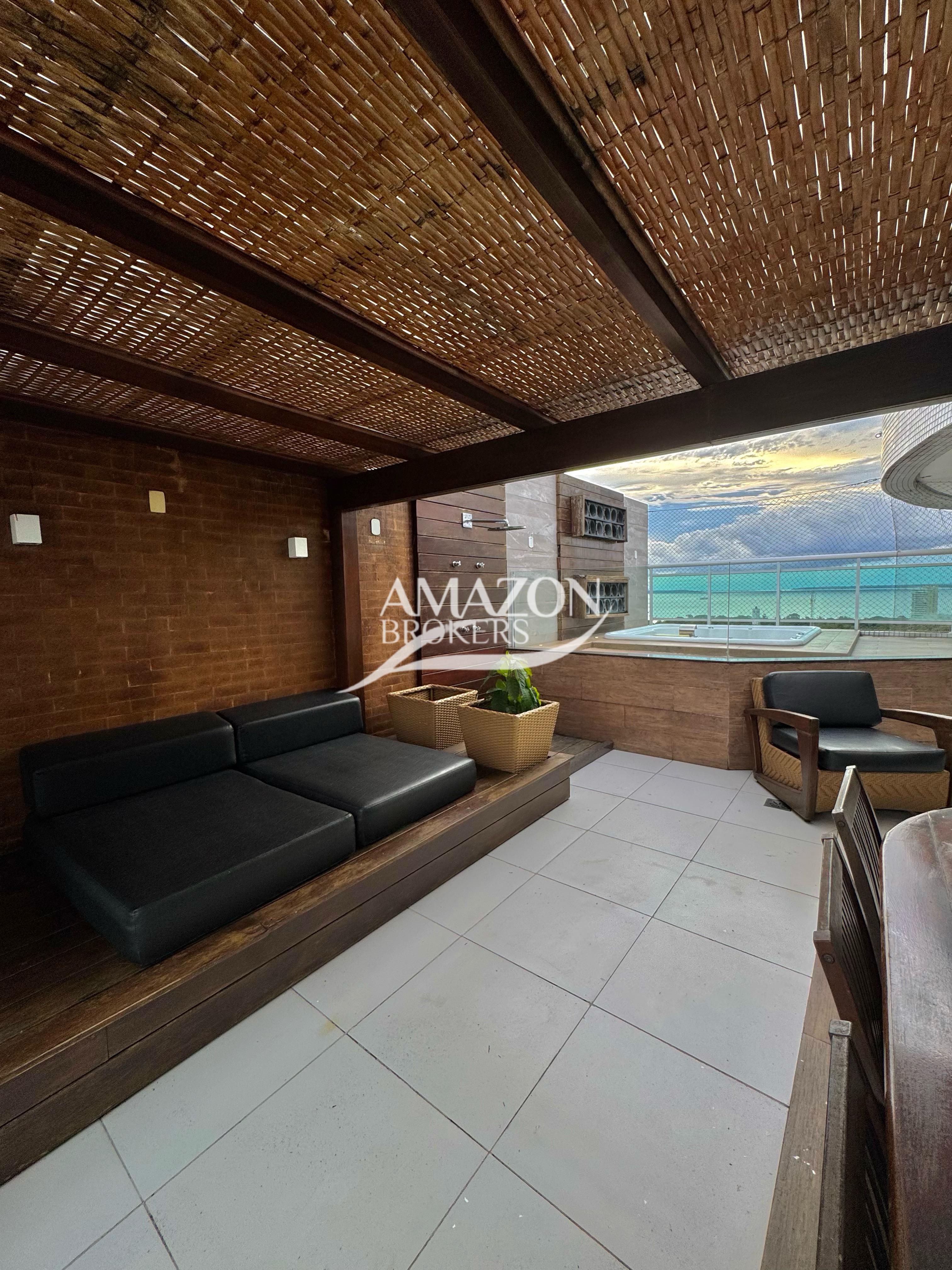 ILHA BELLA CONDOMINIUM CLUB, PONTA NEGRA – COBERTURA DUPLEX MOBILIADA 271 m2 – DISPONÍVEL PARA VENDA