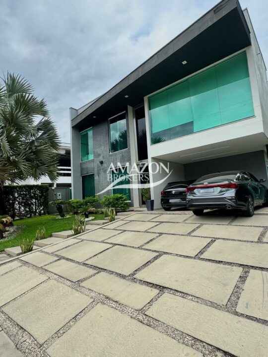 ALPHAVILLE 1 RESIDENCIAL, PONTA NEGRA – CASA DUPLEX 490 m2 – DISPONÍVEL PARA VENDA