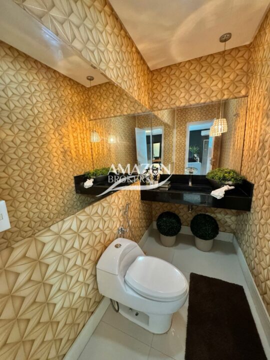 ALPHAVILLE 1 RESIDENCIAL, PONTA NEGRA – CASA DUPLEX 490 m2 – DISPONÍVEL PARA VENDA