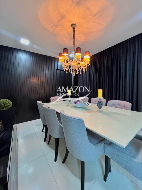 ALPHAVILLE 1 RESIDENCIAL, PONTA NEGRA – CASA DUPLEX 490 m2 – DISPONÍVEL PARA VENDA