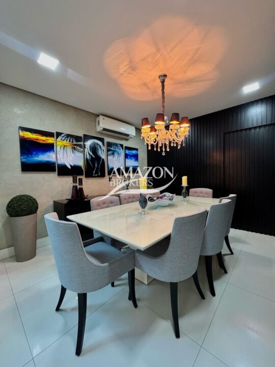 ALPHAVILLE 1 RESIDENCIAL, PONTA NEGRA – CASA DUPLEX 490 m2 – DISPONÍVEL PARA VENDA