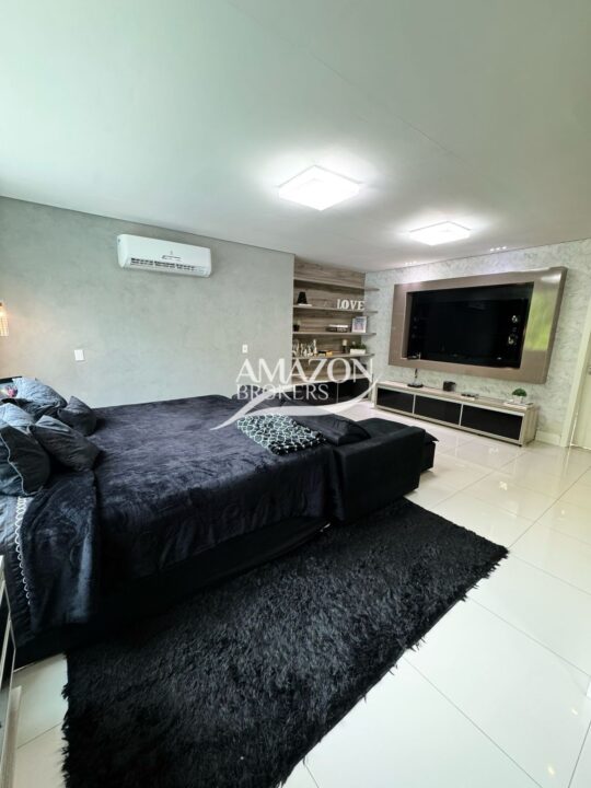 ALPHAVILLE 1 RESIDENCIAL, PONTA NEGRA – CASA DUPLEX 490 m2 – DISPONÍVEL PARA VENDA