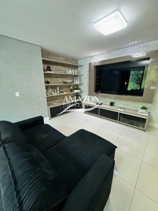 ALPHAVILLE 1 RESIDENCIAL, PONTA NEGRA – CASA DUPLEX 490 m2 – DISPONÍVEL PARA VENDA