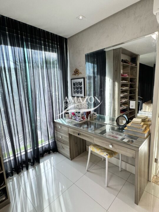 ALPHAVILLE 1 RESIDENCIAL, PONTA NEGRA – CASA DUPLEX 490 m2 – DISPONÍVEL PARA VENDA