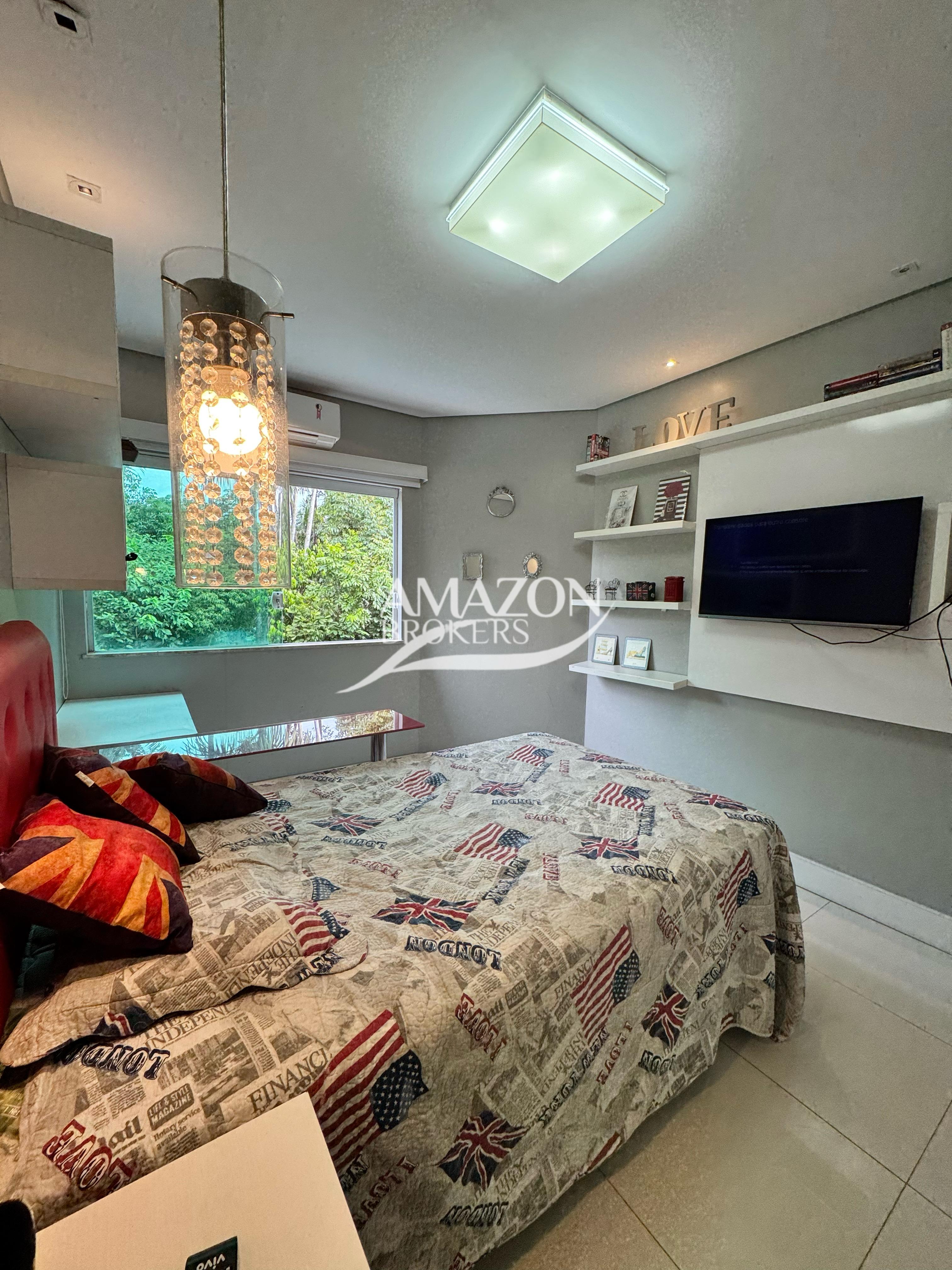 ALPHAVILLE 1 RESIDENCIAL, PONTA NEGRA – CASA DUPLEX 490 m2 – DISPONÍVEL PARA VENDA