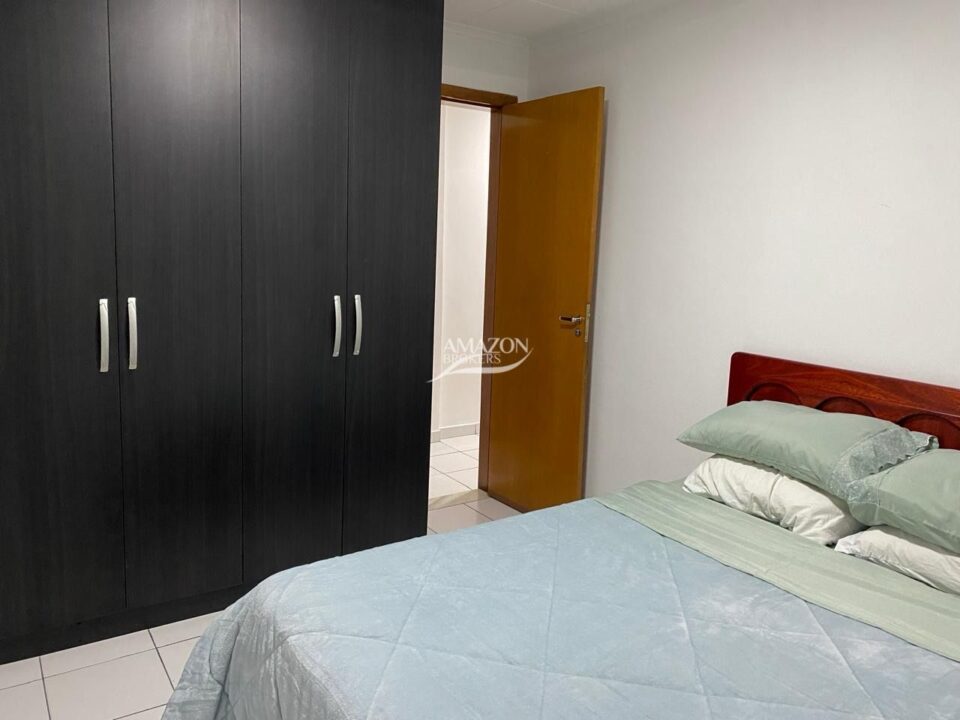 JULIANA 1 CONDOMÍNIO, ALEIXO – APARTAMENTO MOBILIADO 66m2 – DISPONÍVEL PARA VENDA