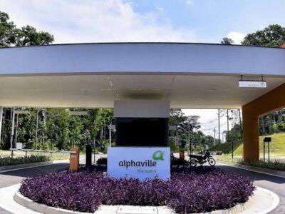ALPHAVILLE 4 RESIDENCIAL, PONTA NEGRA – TERRENO 380m2 – DISPONÍVEL PARA VENDA