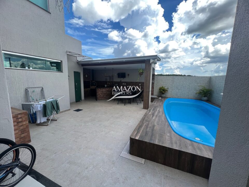 RESIDENCIAL TAPAJÓS, TARUMÃ – CASA DUPLEX 217m2 – DISPONÍVEL PARA VENDA
