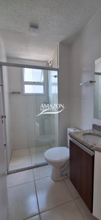ESTILO GOLF CONDOMÍNIO, NOVO ALEIXO – APARTAMENTO 49,53 m2 – DISPONÍVEL PARA LOCAÇÃO