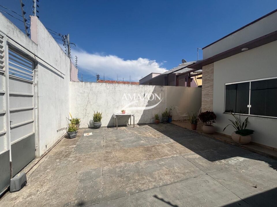CONJUNTO AUGUSTO MONTENEGRO, LÍRIO DO VALE II – CASA TÉRREA 120m2 – DISPONÍVEL PARA VENDA