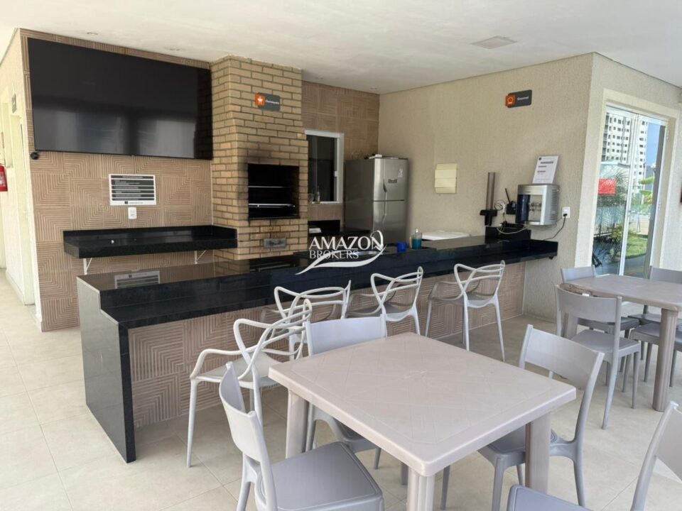 MIRANTE DAS FLORES CONDOMÍNIO, PONTA NEGRA – APARTAMENTO 46m2 – DISPONÍVEL PARA LOCAÇÃO