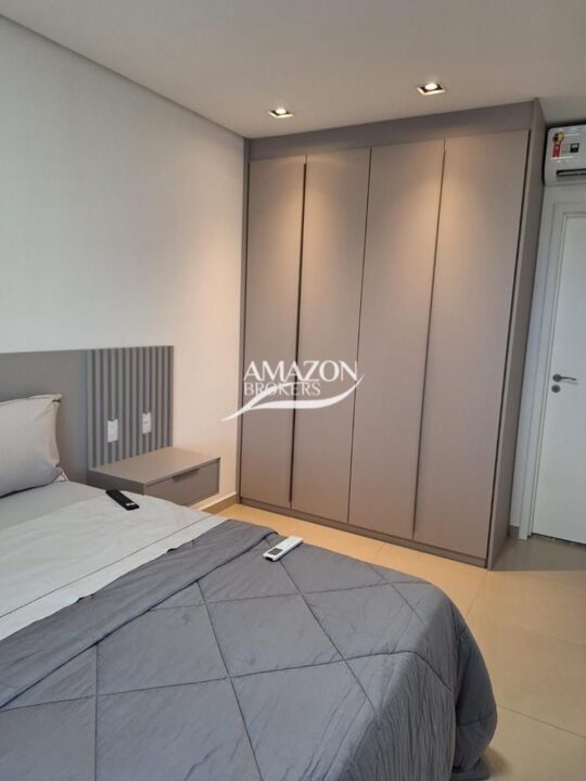 SOBERANE RESIDENCE, ADRIANÓPOLIS – APARTAMENTO MOBILIADO – DISPONÍVEL PARA LOCAÇÃO