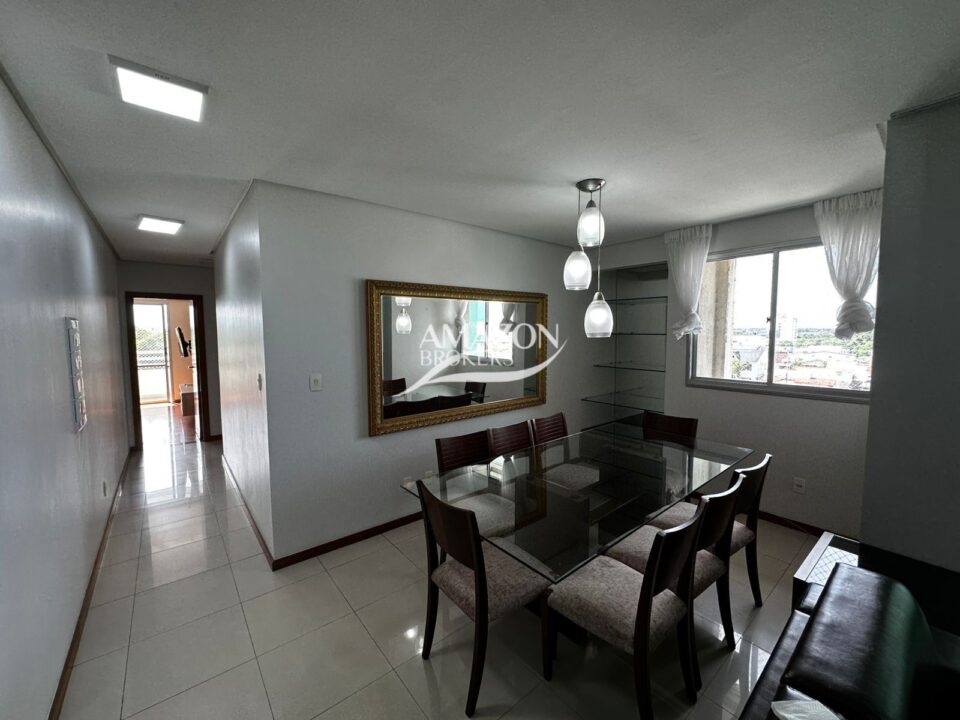 THE SUN CONDOMINIUM, PARQUE 10 – APARTAMENTO MOBILIADO 131m2 – DISPONÍVEL PARA LOCAÇÃO