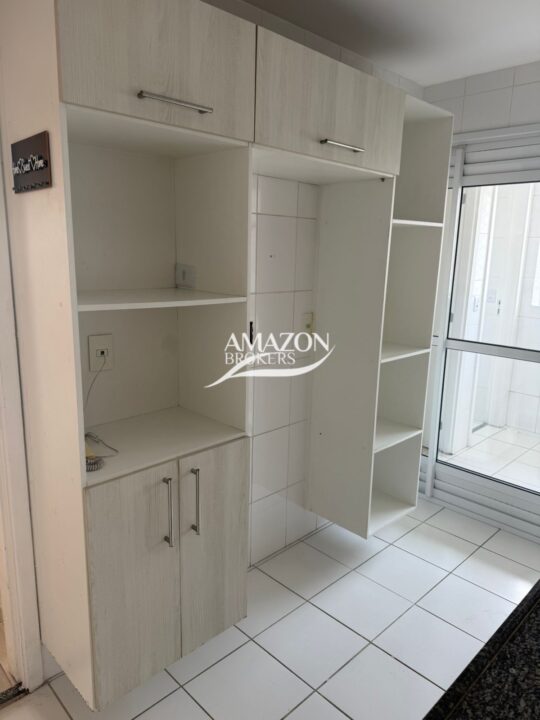 MUNDI RESORT RESIDENCIAL, TORRE BORA BORA, ALEIXO – APARTAMENTO 141m2 – DISPONÍVEL PARA LOCAÇÃO