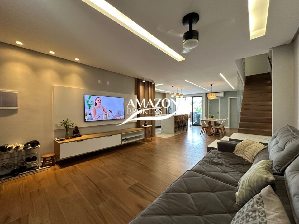 VIVENDA DAS MARINAS CONDOMÍNIO, PONTA NEGRA - CASA DUPLEX 232 m2 – DISPONÍVEL PARA LOCAÇÃO