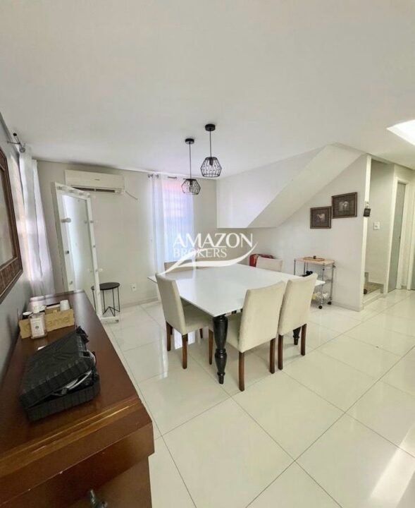 HOUSE VILLE RESIDENCIAL, PONTA NEGRA – CASA DUPLEX 160m2 – DISPONÍVEL PARA VENDA