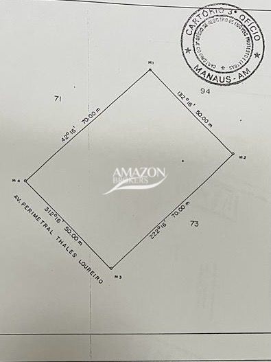 TERRENO 3.500m2 NA AV. THALES LOUREIRO, PONTA NEGRA – DISPONÍVEL PARA VENDA