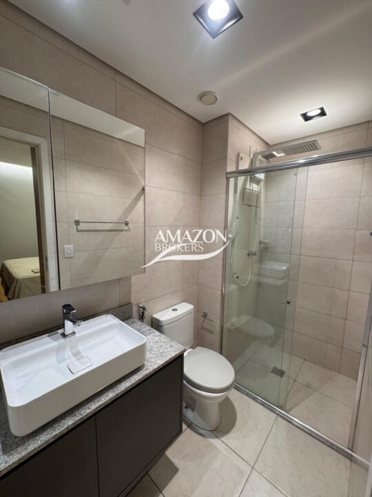 SOBERANE RESIDENCE, ADRIANÓPOLIS – APARTAMENTO MOBILIADO – DISPONÍVEL PARA LOCAÇÃO