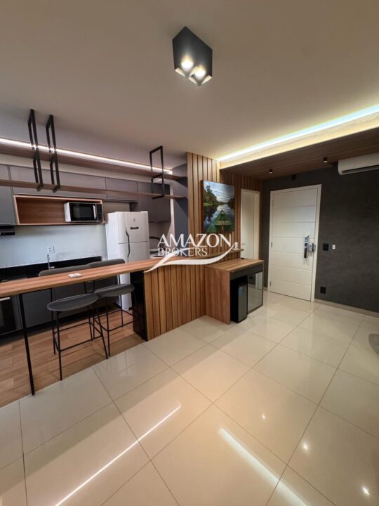 SOBERANE RESIDENCE, ADRIANÓPOLIS – APARTAMENTO MOBILIADO – DISPONÍVEL PARA LOCAÇÃO