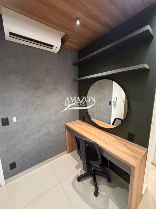 SOBERANE RESIDENCE, ADRIANÓPOLIS – APARTAMENTO MOBILIADO – DISPONÍVEL PARA LOCAÇÃO