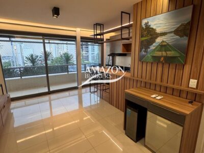 SOBERANE RESIDENCE, ADRIANÓPOLIS – APARTAMENTO MOBILIADO – DISPONÍVEL PARA LOCAÇÃO