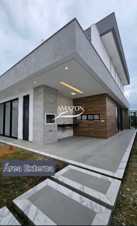 PASSAREDO RESIDENCIAL, PONTA NEGRA – CASA TÉRREA NOVA 159,41m2 – DISPONÍVEL PARA VENDA