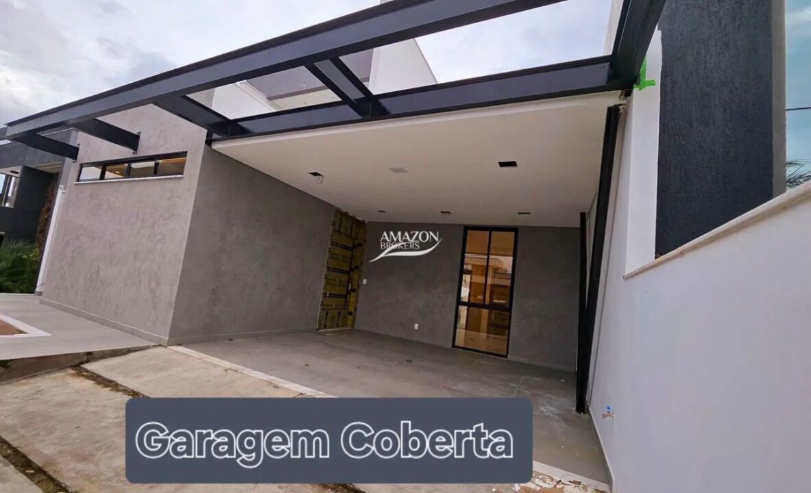 PASSAREDO RESIDENCIAL, PONTA NEGRA – CASA TÉRREA NOVA 159,41m2 – DISPONÍVEL PARA VENDA