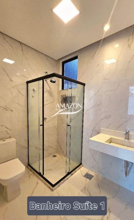 PASSAREDO RESIDENCIAL, PONTA NEGRA – CASA TÉRREA NOVA 159,41m2 – DISPONÍVEL PARA VENDA