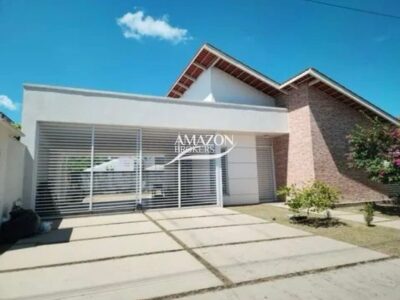 RESERVA DAS FLORES CONDOMÍNIO, PONTA NEGRA – CASA TÉRREA MOBILIADA 170m2 – DISPONÍVEL PARA LOCAÇÃO