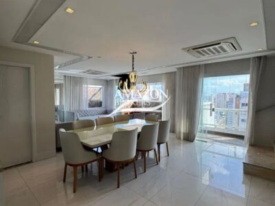 BOULEVARD MUNDI RESORT RESIDENCIAL, ALEIXO – COBERTURA DUPLEX MOBILIADA 165m2 – DISPONÍVEL PARA LOCAÇÃO