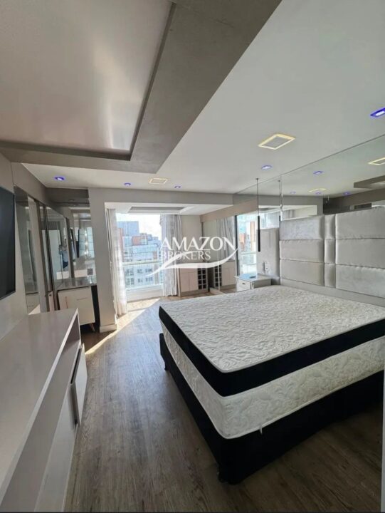 BOULEVARD MUNDI RESORT RESIDENCIAL, ALEIXO – COBERTURA DUPLEX MOBILIADA 165m2 – DISPONÍVEL PARA LOCAÇÃO