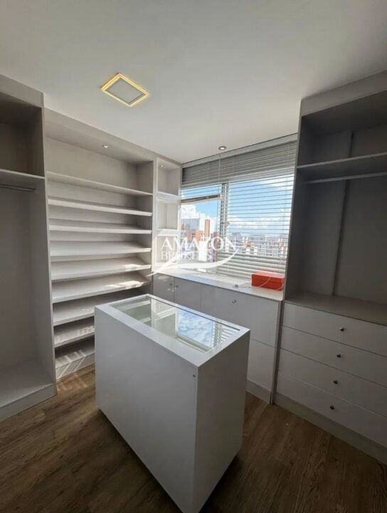 BOULEVARD MUNDI RESORT RESIDENCIAL, ALEIXO – COBERTURA DUPLEX MOBILIADA 165m2 – DISPONÍVEL PARA LOCAÇÃO