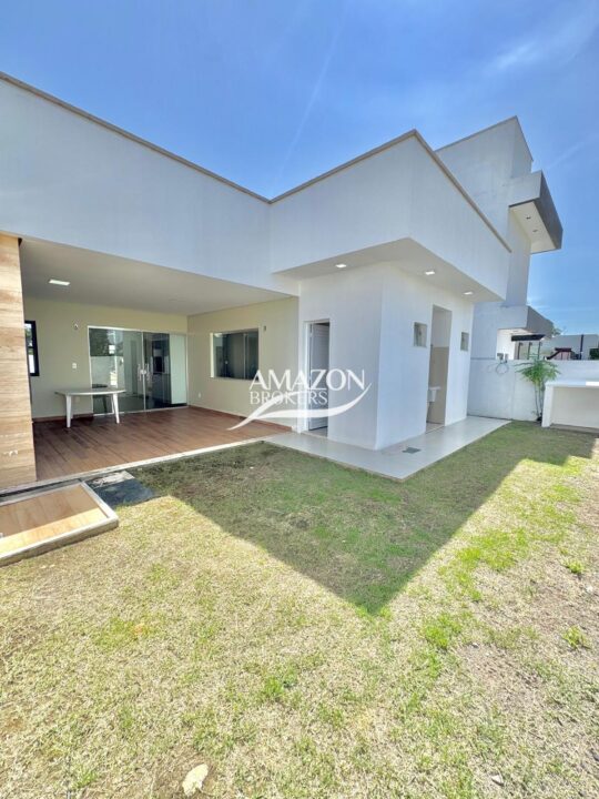 MORADA DOS PÁSSAROS RESIDENCIAL, PONTA NEGRA – CASA TÉRREA 158,53m2 – DISPONÍVEL PARA VENDA