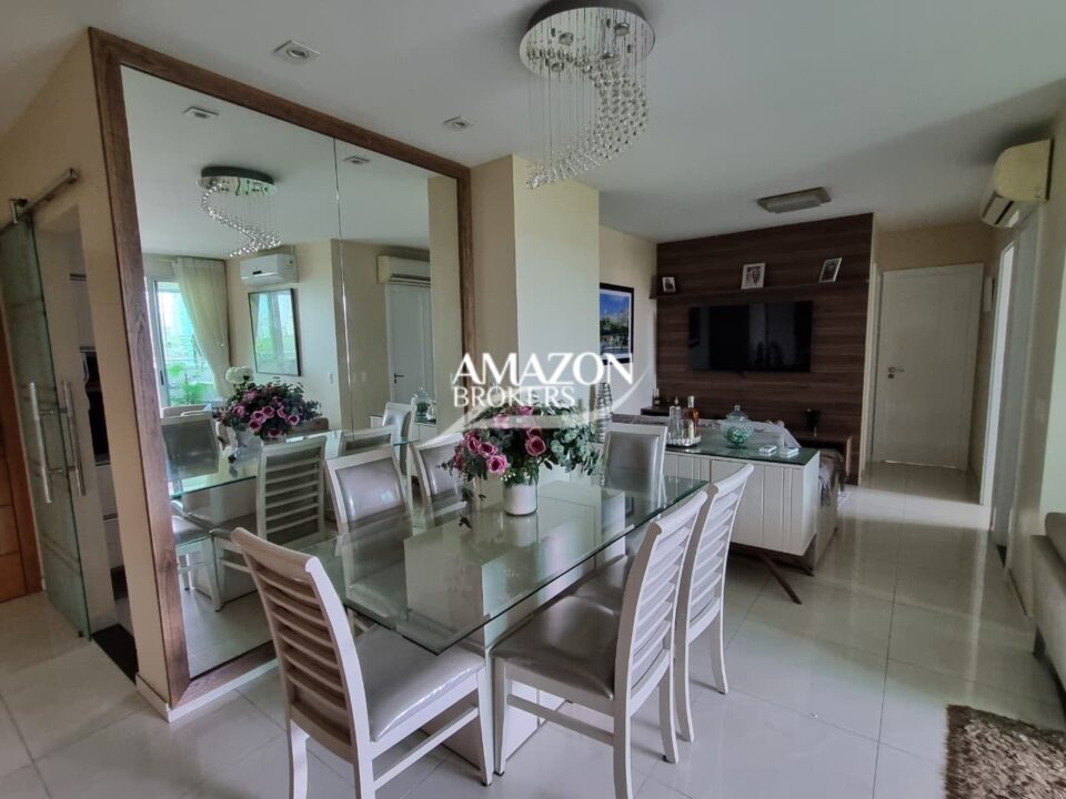 GARDEN CLUB RESIDENCIAL, PARQUE 10 – APARTAMENTO 124m² - DISPONÍVEL PARA VENDA