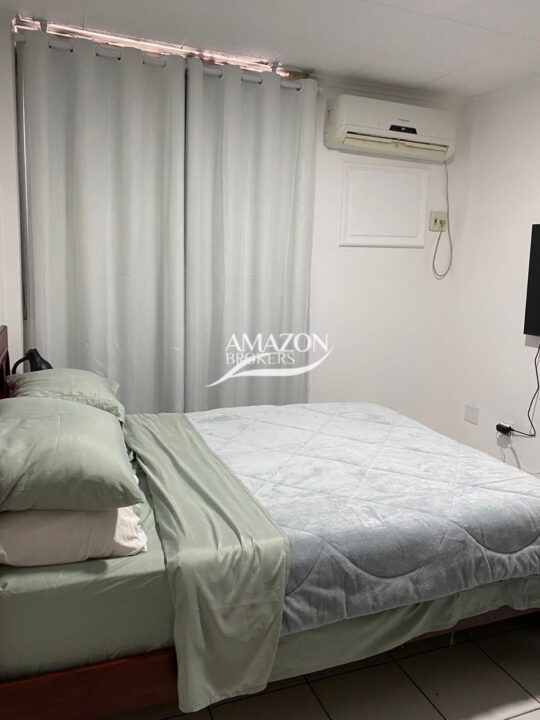 CONDOMÍNIO JULIANA 1, ALEIXO – APARTAMENTO MOBILIADO 66m2 – DISPONÍVEL PARA LOCAÇÃO