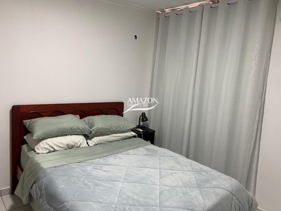 CONDOMÍNIO JULIANA 1, ALEIXO – APARTAMENTO MOBILIADO 66m2 – DISPONÍVEL PARA LOCAÇÃO
