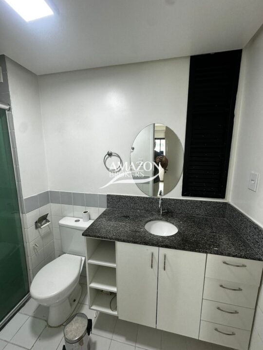 METRÓPOLIS RESIDENCE, PARQUE 10 – APARTAMENTO MOBILIADO 50 m2 – DISPONÍVEL PARA LOCAÇÃO