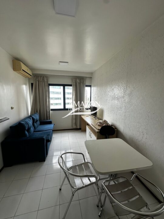 METRÓPOLIS RESIDENCE, PARQUE 10 – APARTAMENTO MOBILIADO 50 m2 – DISPONÍVEL PARA LOCAÇÃO